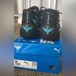 Puma LaMelo basketball shoes, size 8.5 in good condition